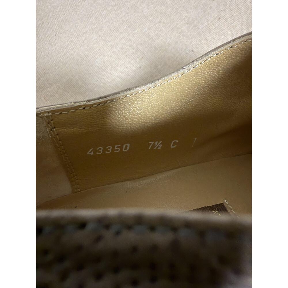 Cesare Paciotti Dress Shoes Mens Size 7.5 Gray Embossed Leather Slip On Italy - Picture 11 of 13